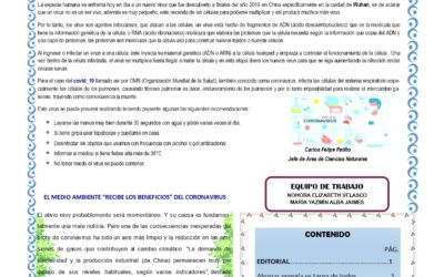 GACETA ECOLOGICA PRIMERA EDICIÓN  AÑO 2020 INSTITUCIÓN EDUCATIVA JOSÉ MARÍA CÓRDOBA