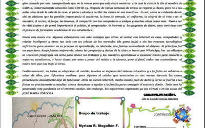 GACETA ECOLOGICA SEGUNDA EDICIÒN AREA CIENCIAS NATURALES