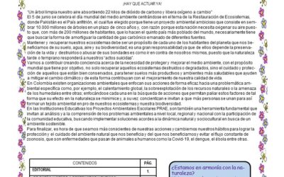 Gaceta Ecológica  Segunda edición Área Ciencias Naturales